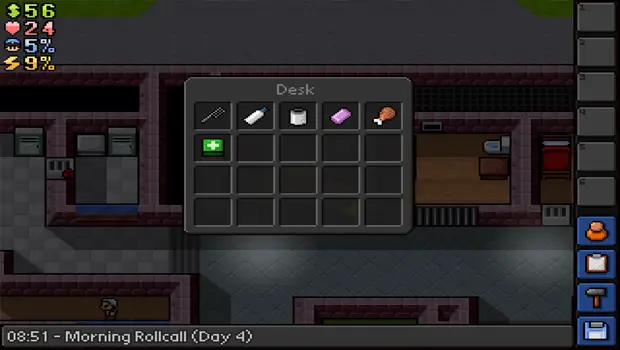 all crafting recipes for the escapists