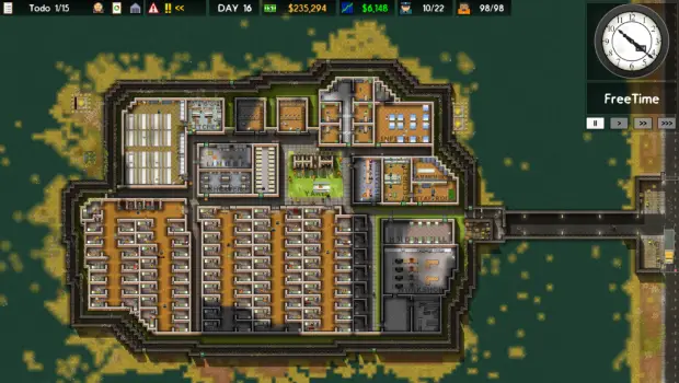 prison architect entrance layout