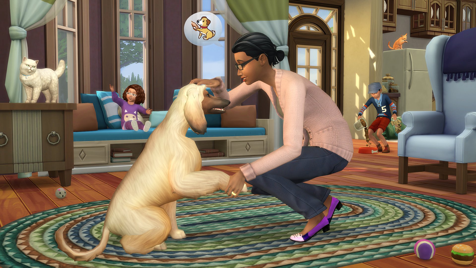 sims 4 cats and dogs obstacle recolored