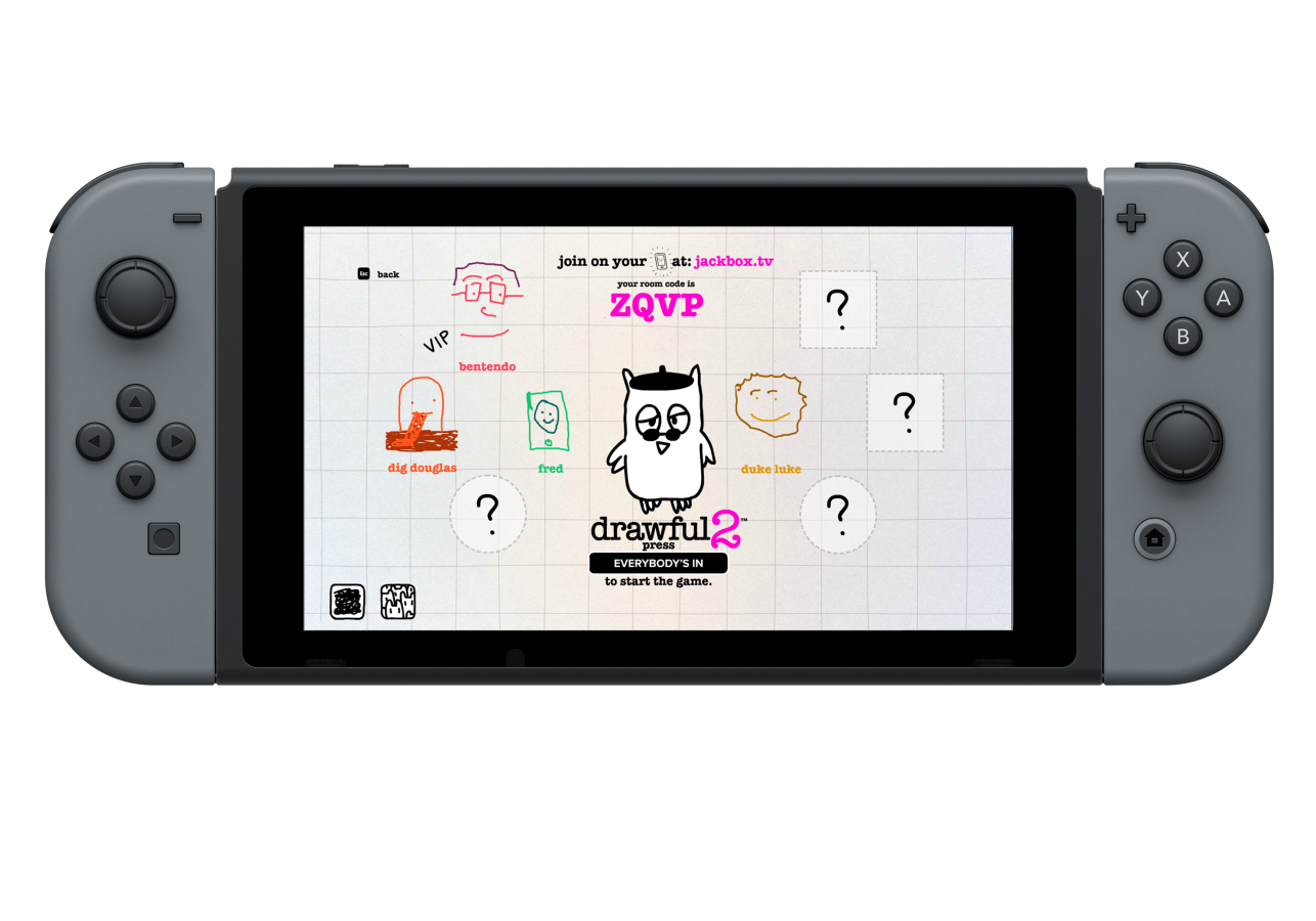 a terrible artist with Drawful 2 on Nintendo Switch today