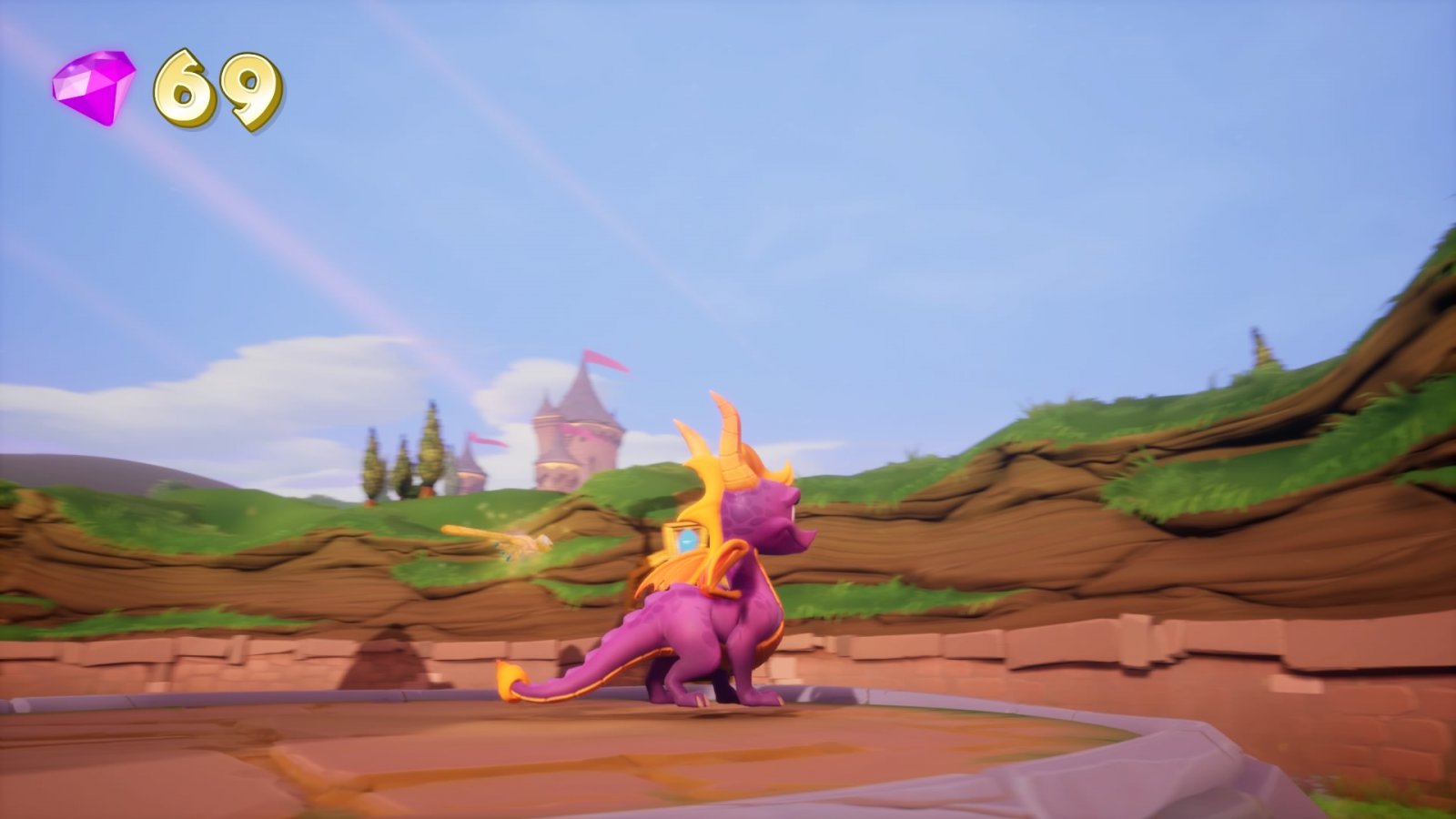 spyro reignited new game with fireball