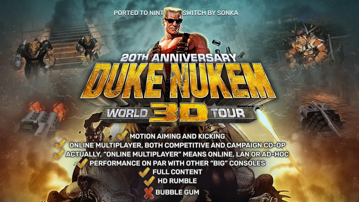 Think you've got balls of steel? Duke Nukem 3D: 20th Anniversary