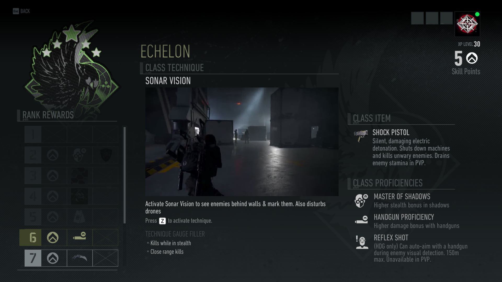 Echelon Class