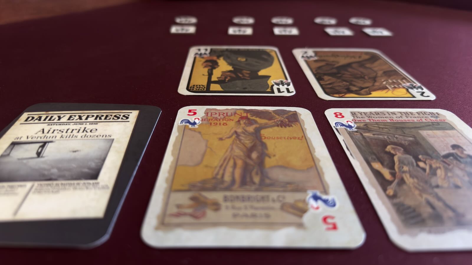 Verdun card layout close