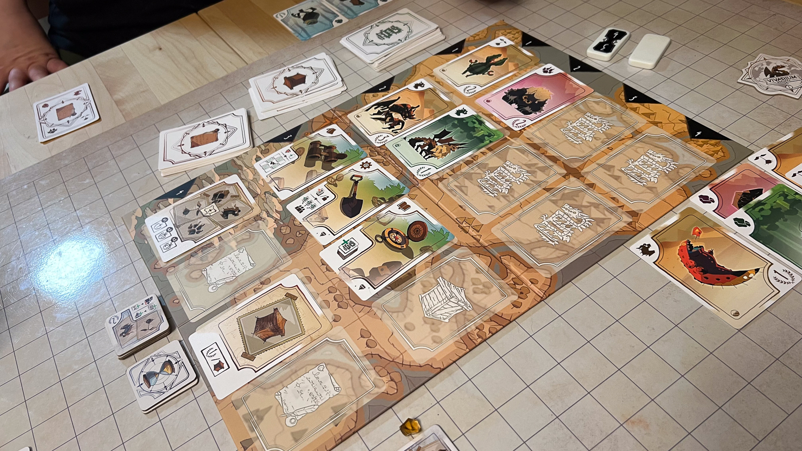 a photo of the vivarium game board