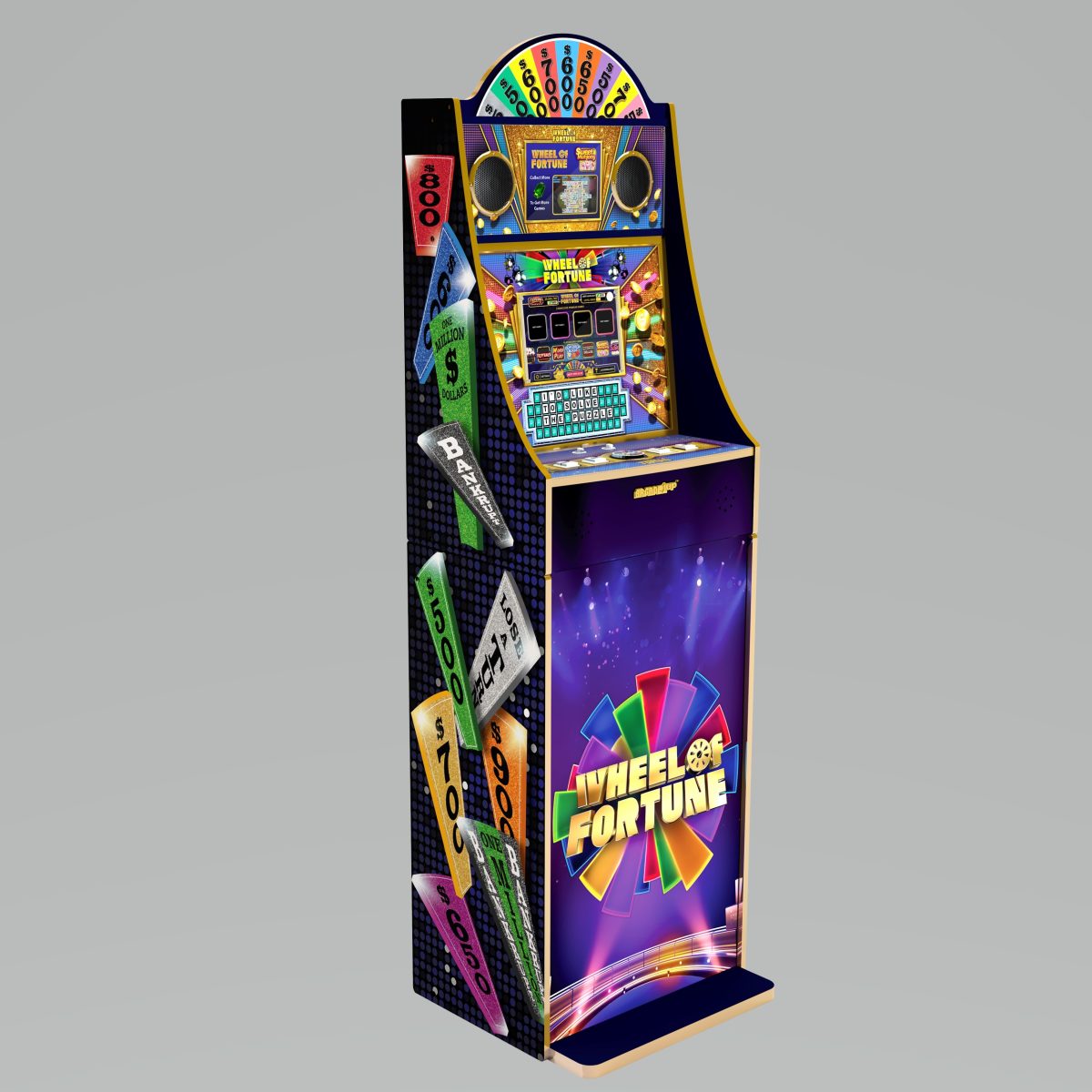 Arcade1Up announces their first athome casino game, Wheel of Fortune