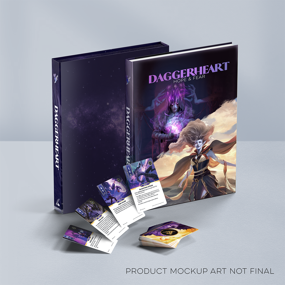 A rendering of Daggerheart Hope and Fear Standard Edition