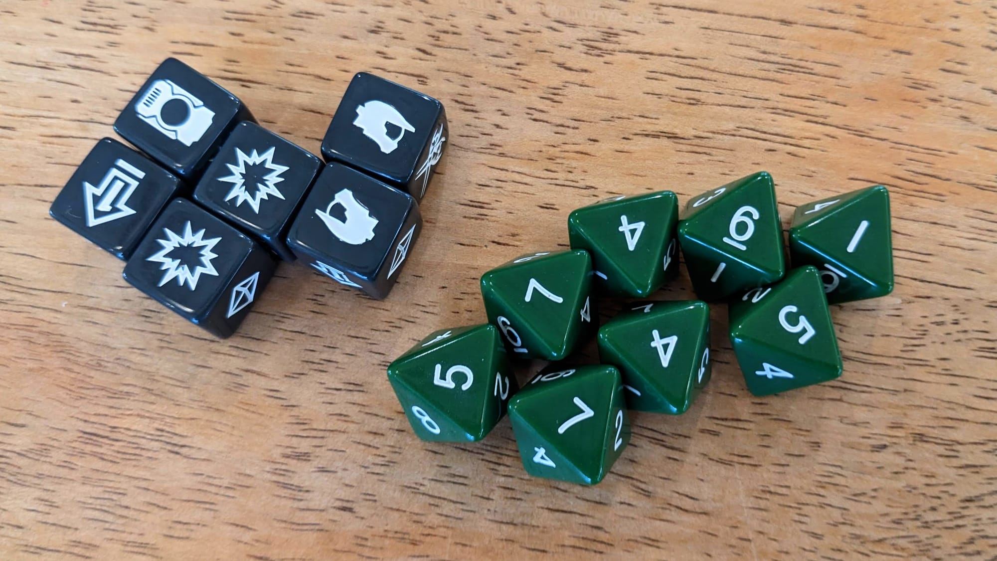 Halo Flashpoint Feet First into Hell ODST Mantic Games Dice