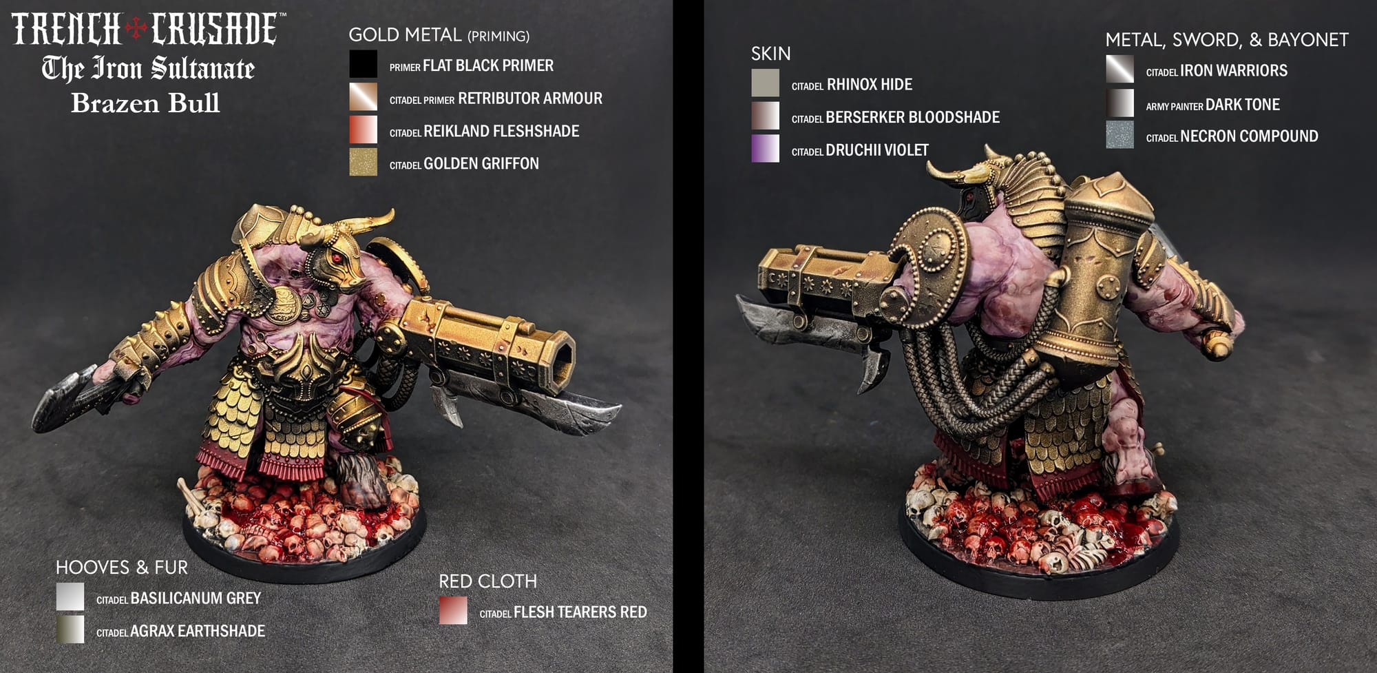 GamingTrend Learn to Paint Trench Crusade Iron Sultanate Brazen Bull