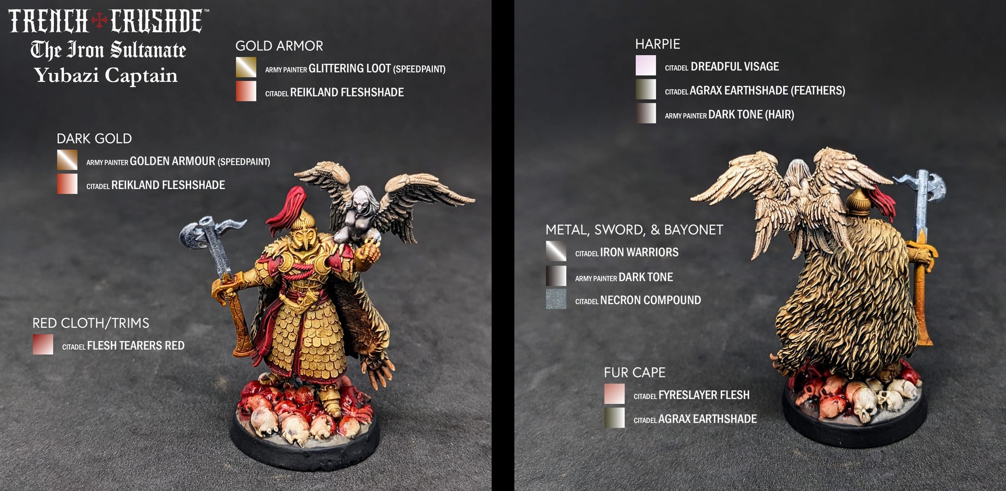 GamingTrend Learn to Paint Trench Crusade Iron Sultanate Yubazi Captain