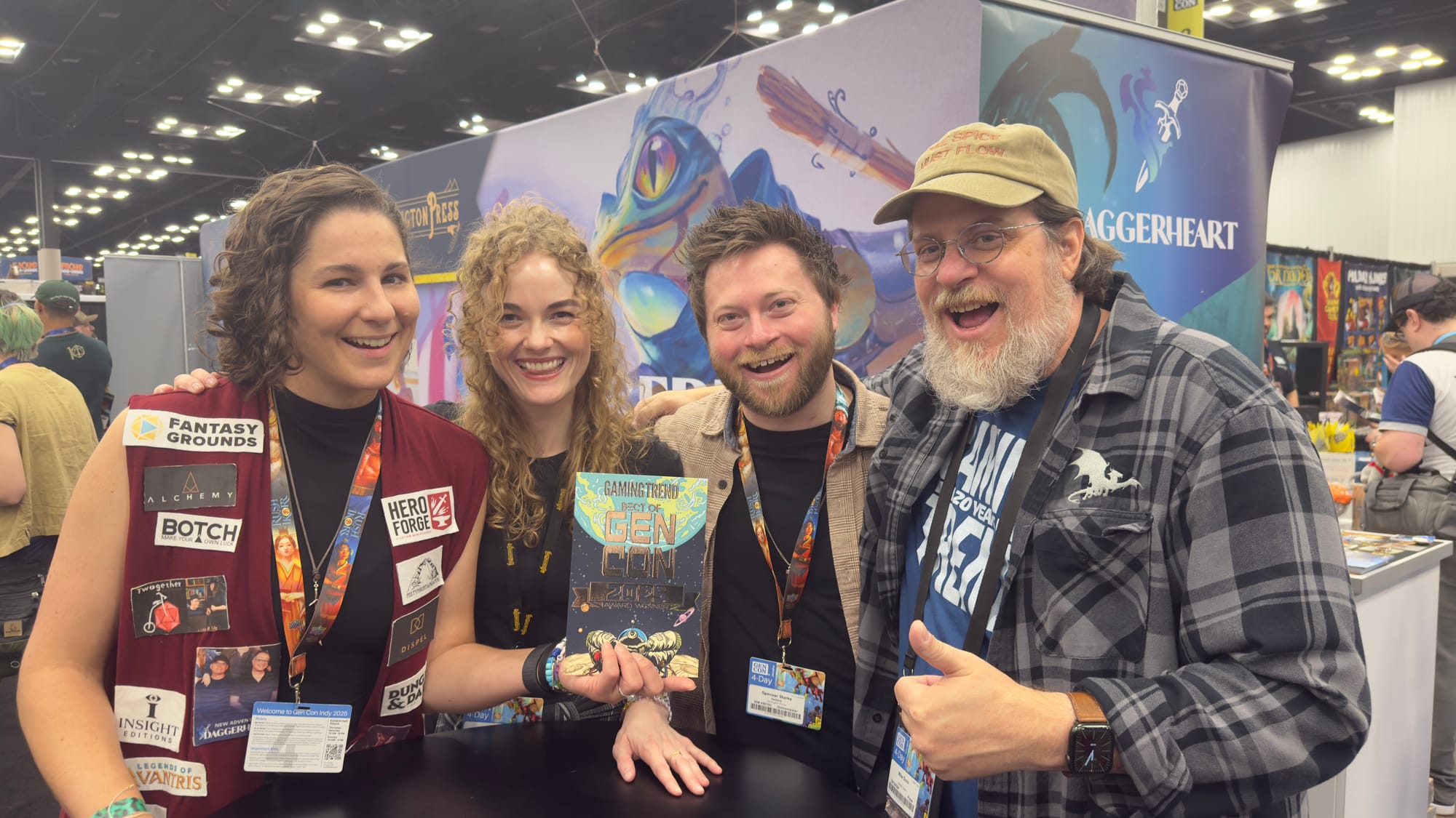 Daggerheart team doing a victory lap