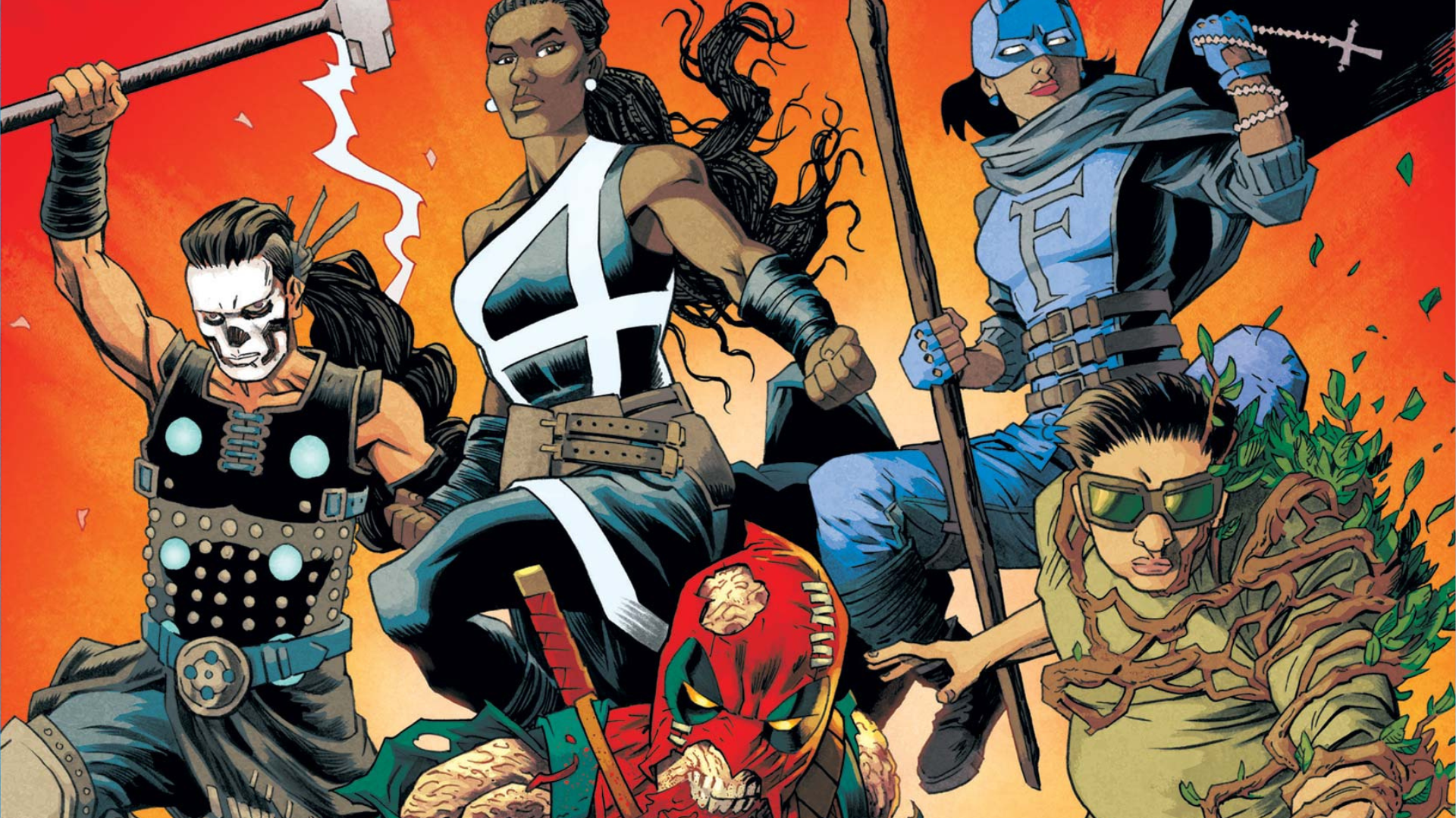 Four hopeful mutant teens serve as Deadpool's unfortunate prey in Undeadpool #1