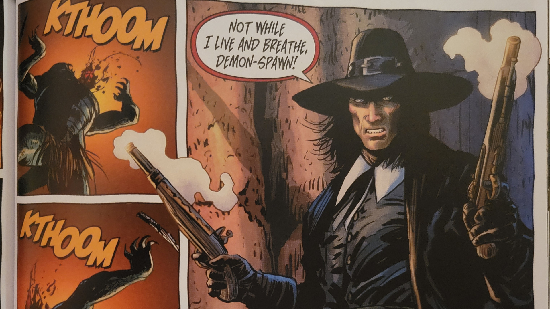 Set's serpentine followers are no match for the Sword of Vengeance in Solomon Kane: The Serpent Ring