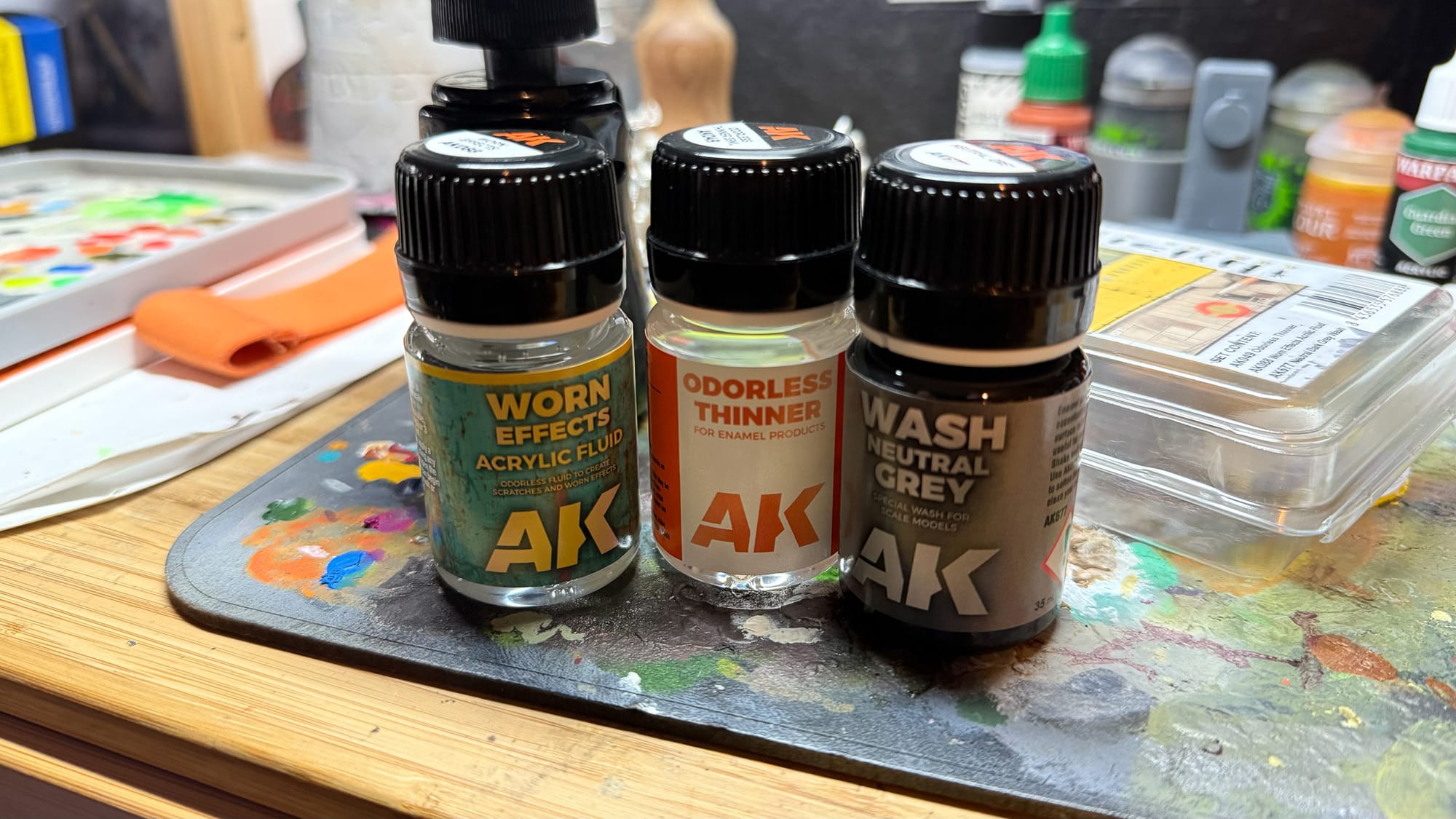 A photo of the AK Interactive Basic Weathering Set