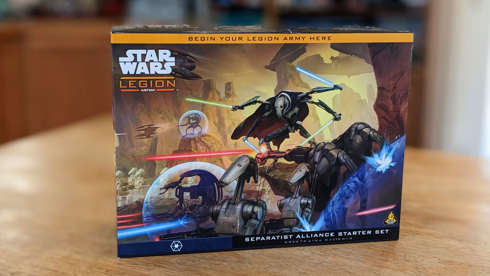 GamingTrend Star Wars: Legion Atomic Mass Games Starter Set Unboxing Separatist Alliance
