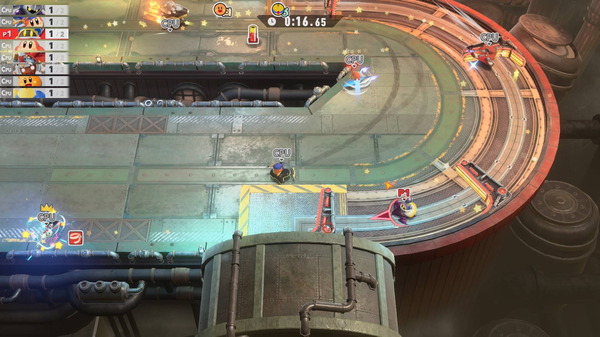 kirby air riders screenshot