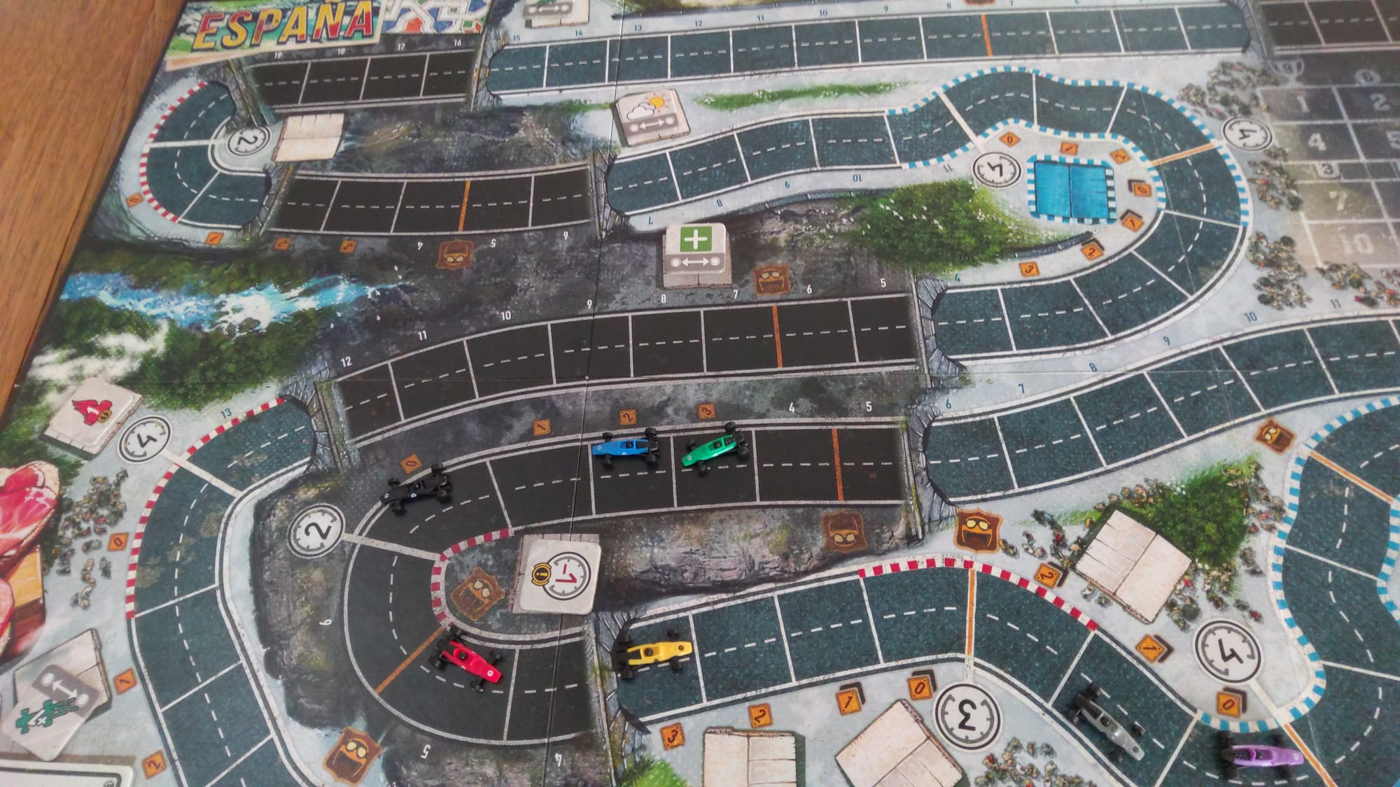 Tunnel Vision's Spain track in action