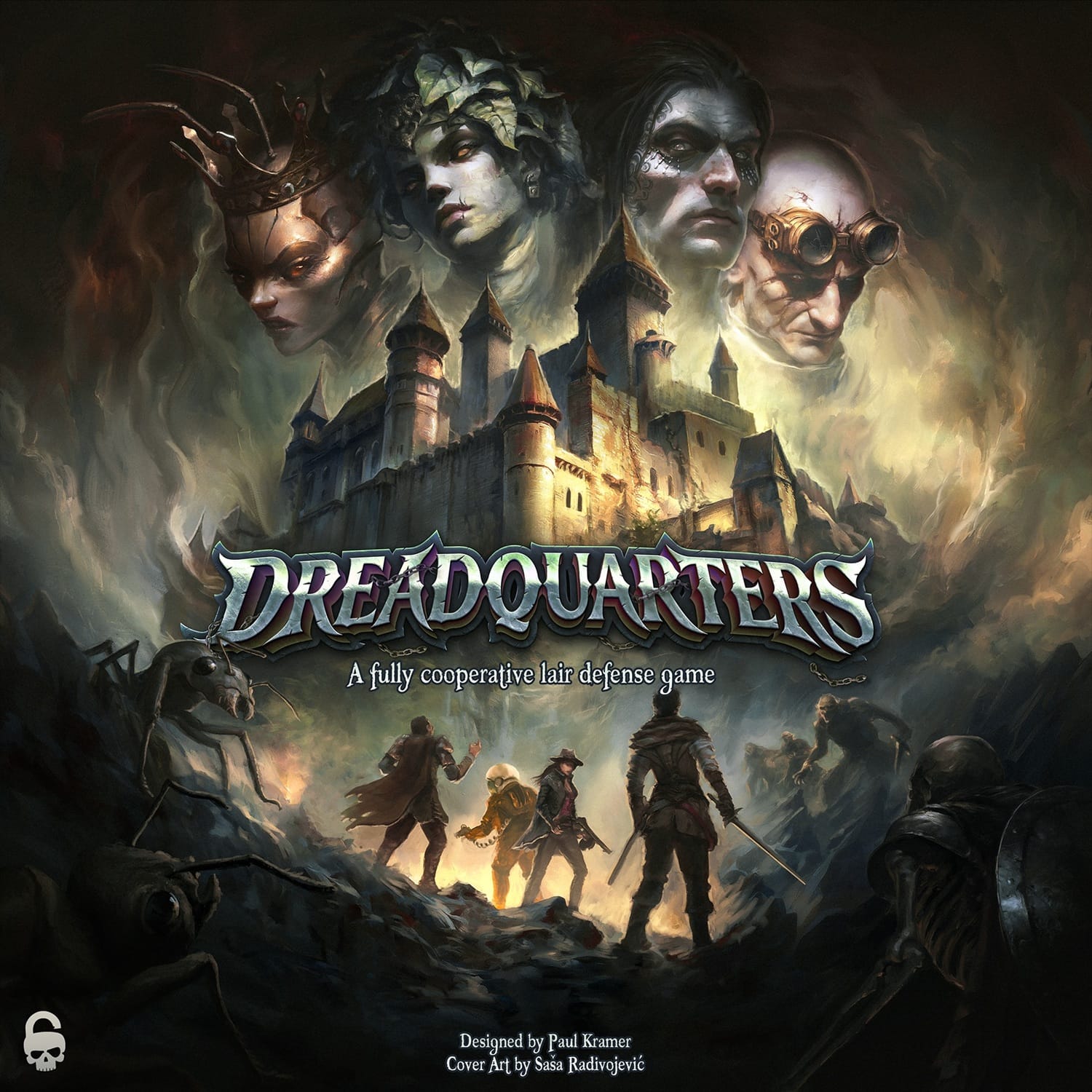 The cover art for Dreadquarters