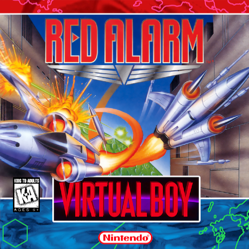 Virtual Boy Nintendo Classics Red Alarm