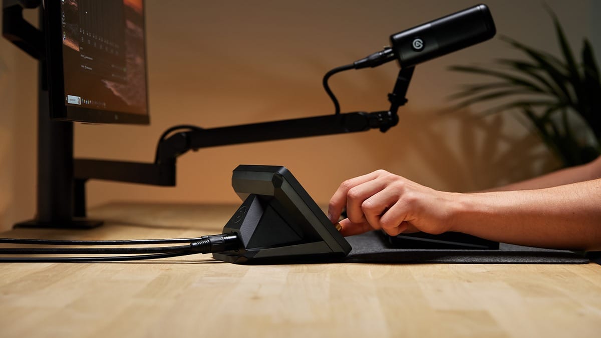 A close up of a different device