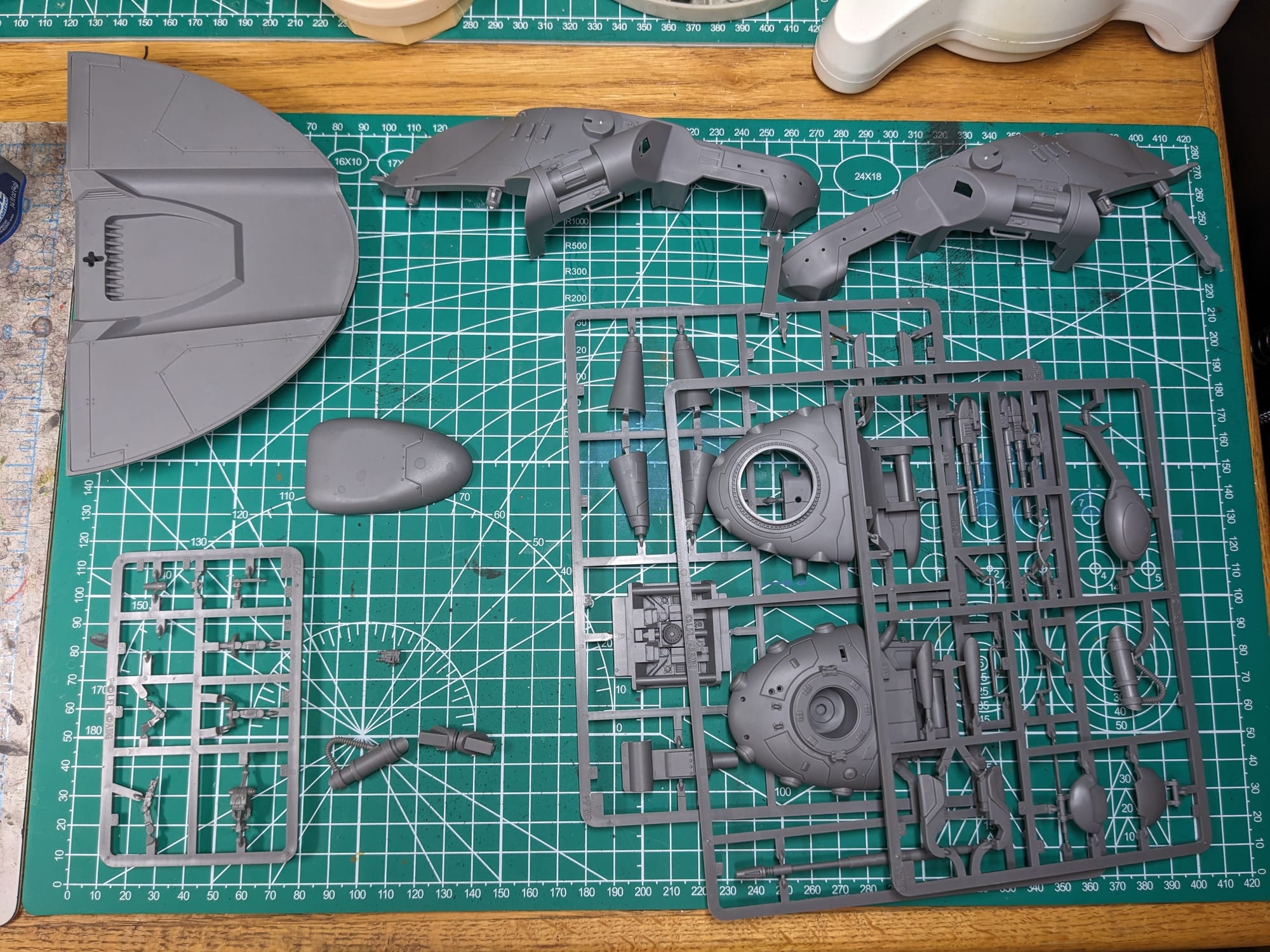 AAT Battle Tank Sprues and Parts