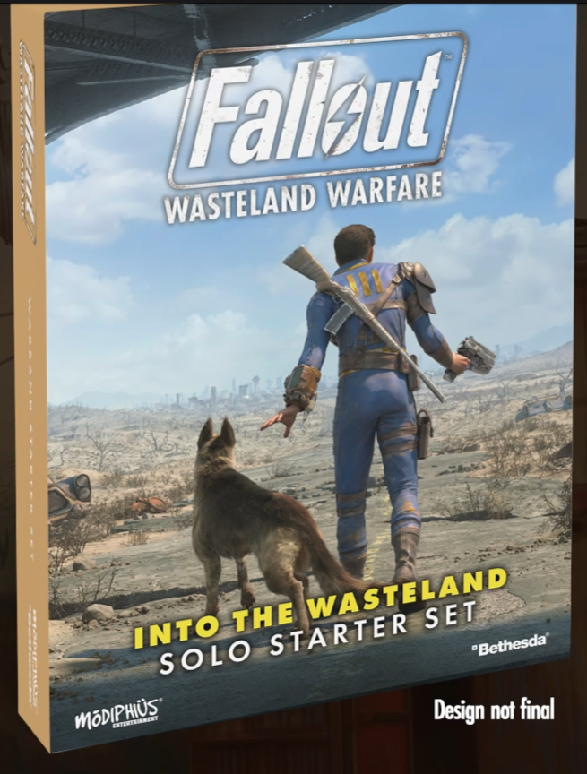 Fallout Wasteland Warfare Into the Wasteland Solo Starter Set