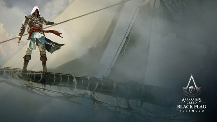 Key art for Assassin's Creed Black Flag Resynced