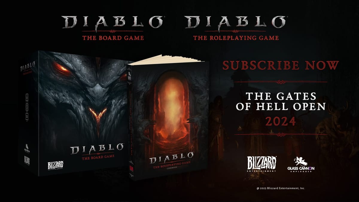 Heaven and Hell bring their battle to game night through a Diablo based tabletop RPG and board game