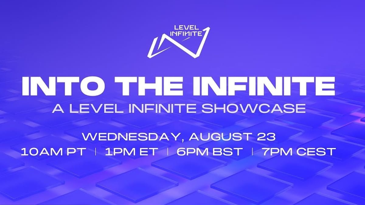 Level Infinite releases Gamescom show floor line-up and showcase details