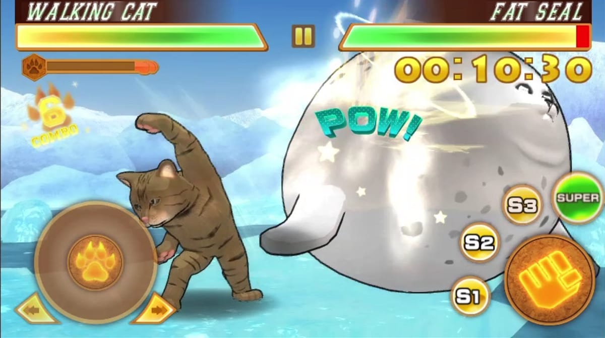 Time to face the Fat Seal as Fight of Animals – Solo Edition heads to mobile devices today