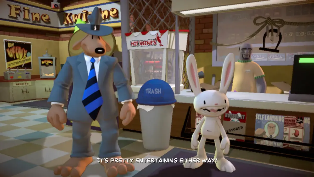 Only if we’re taken on the go, Sam — Sam & Max Save the World remastered Review on Switch