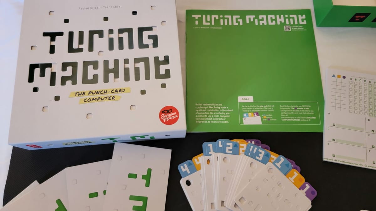 Turing Machine Gen Con 2022 preview — Are machines able to really think?