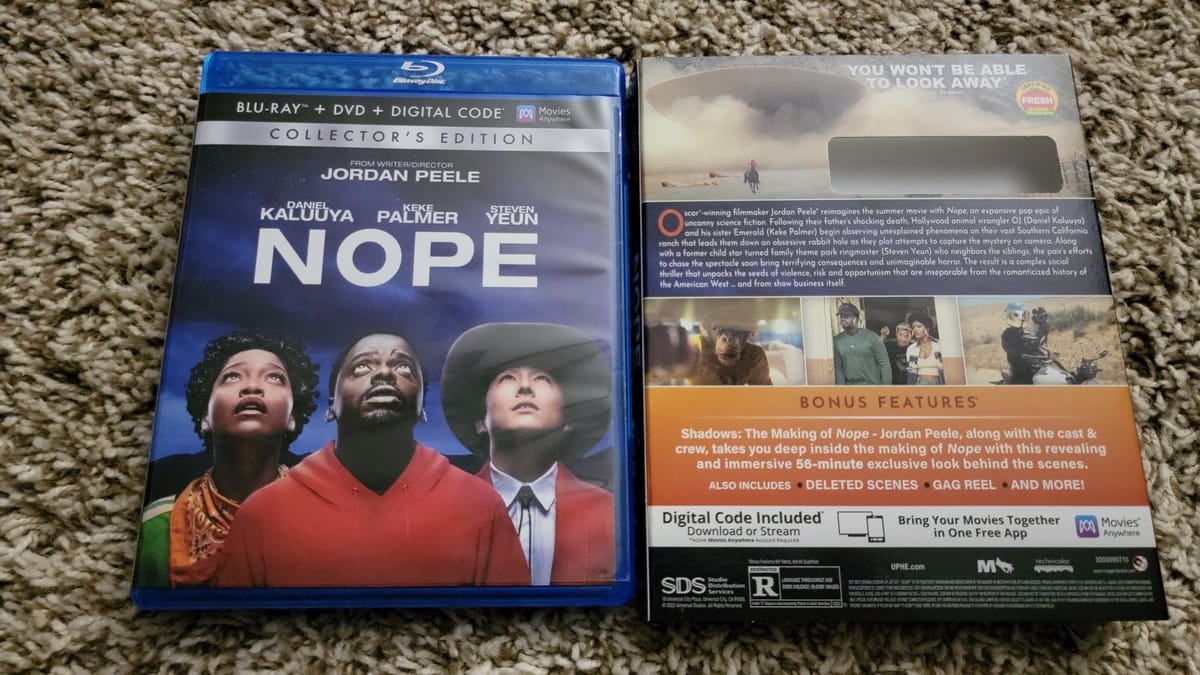 Nope Collector’s Edition Blu-Ray review — The acclaimed horror film comes home in a fantastic package