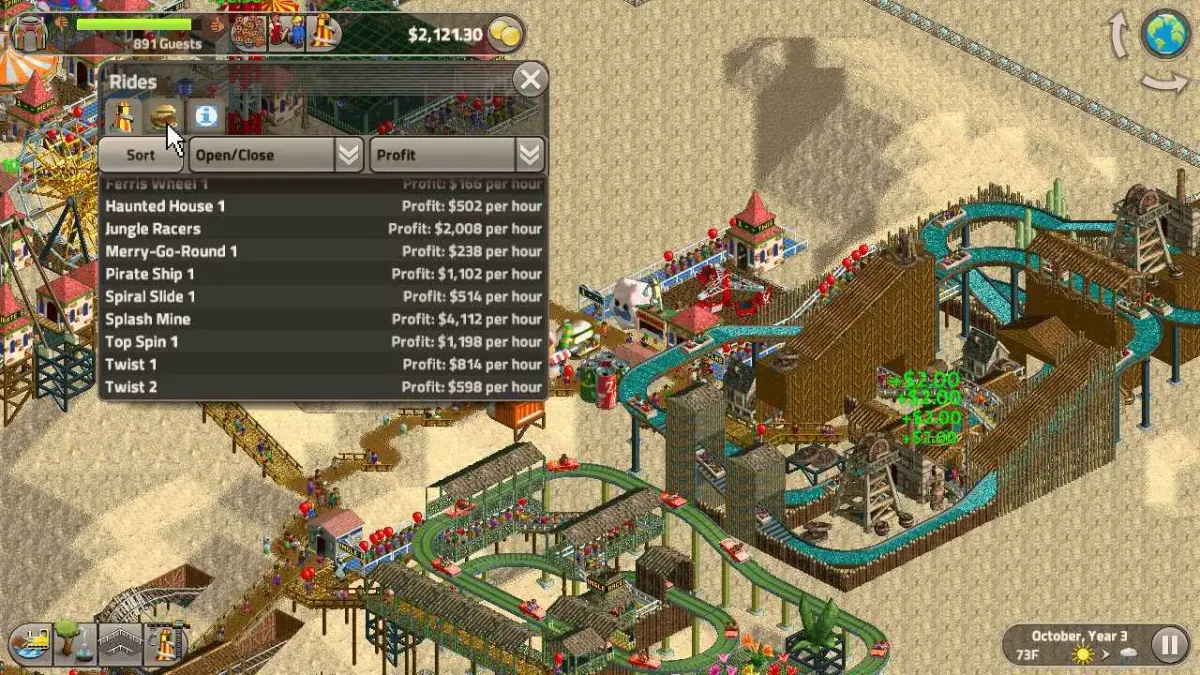 Roller Coaster Tycoon Classic review – A masterful management classic