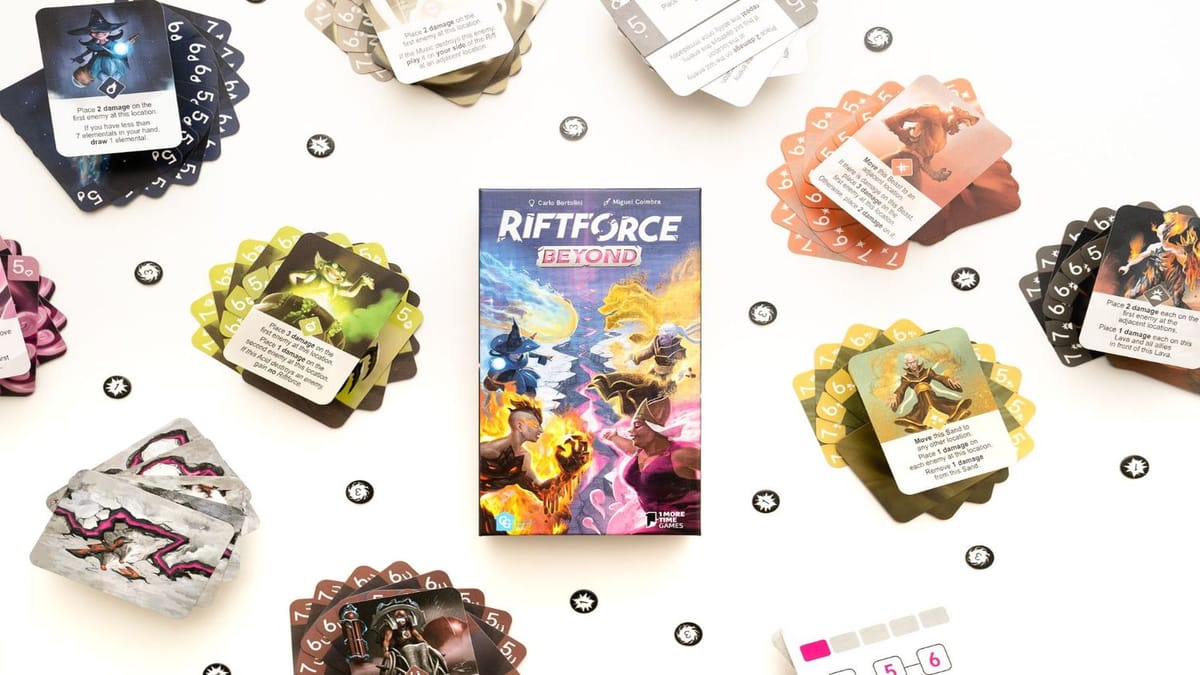 Capstone Games announces Riftforce Beyond the expansion to Riftforce!