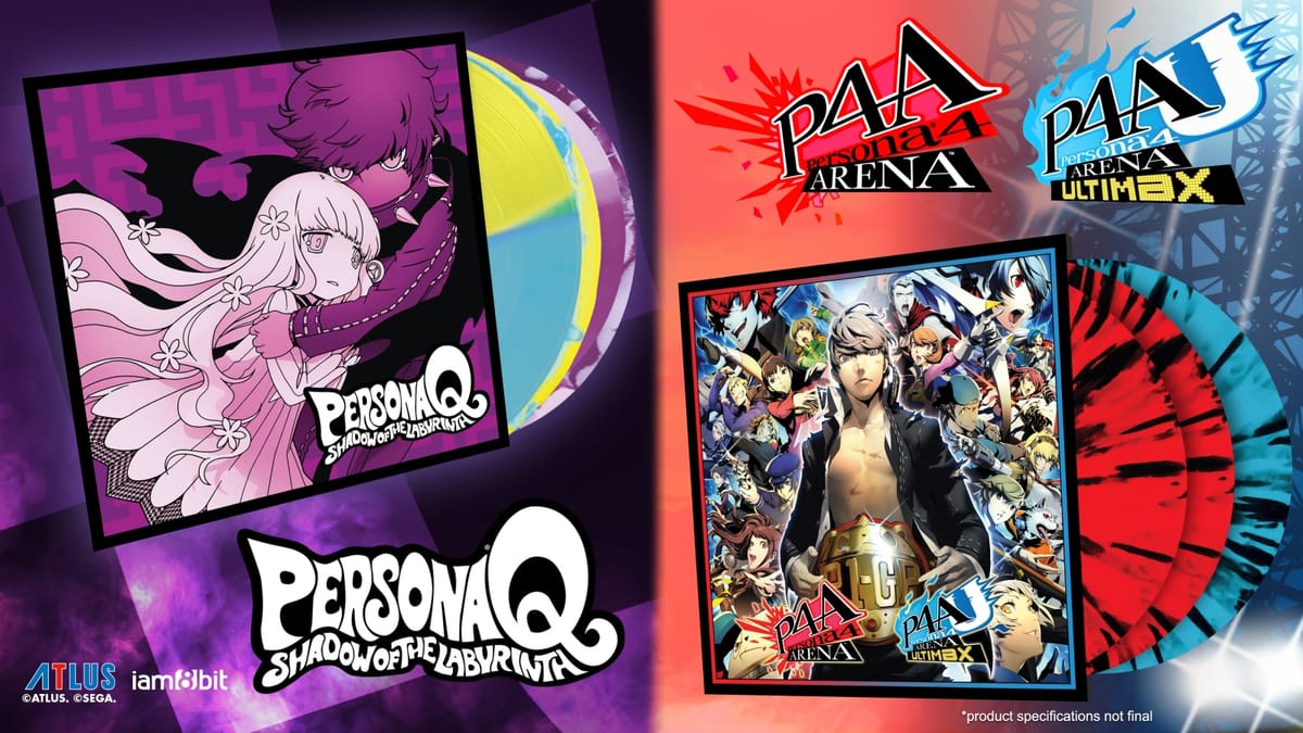 Get back in the ring with Persona 4 Arena Ultimax and Persona Q soundtracks coming to vinyl