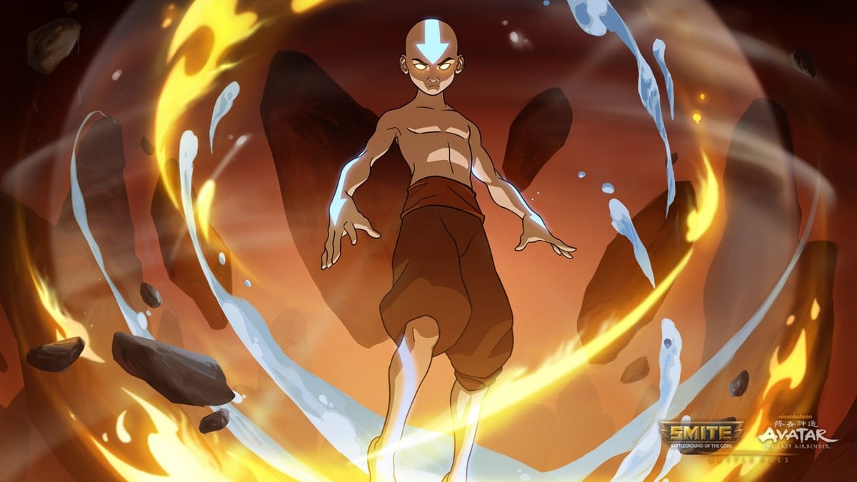 Earth, Air, Fire, Water — Nickelodeon’s Avatar the Last Airbender Battle Pass now live in Smite!