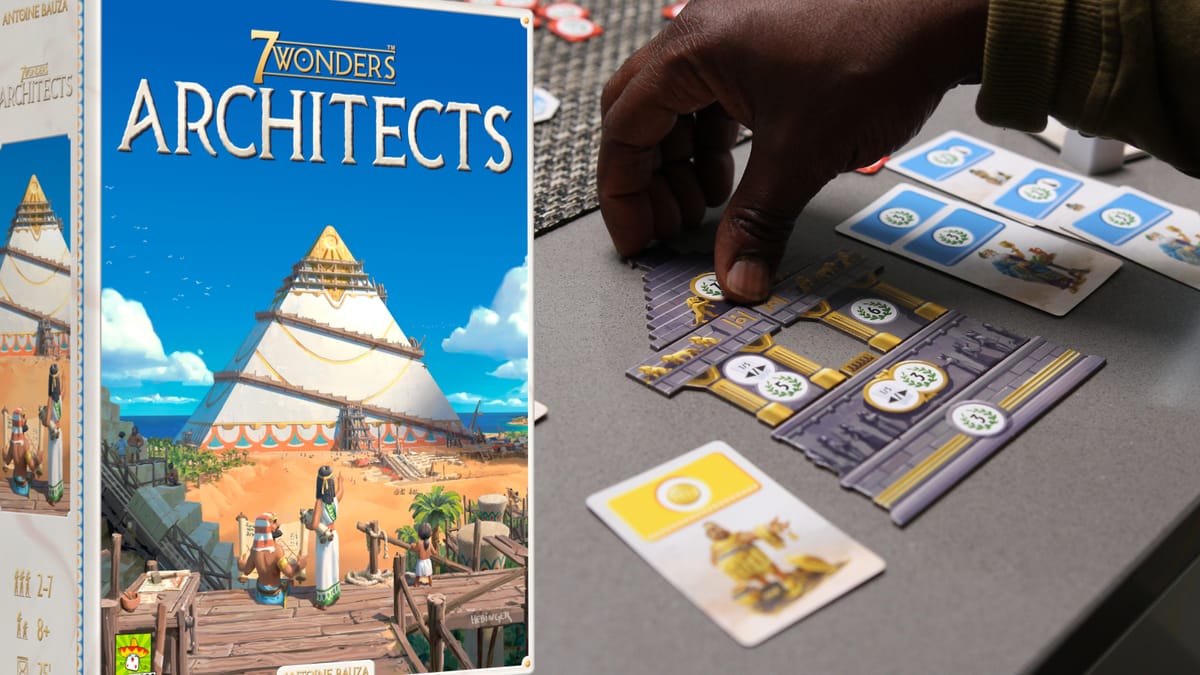 7 Wonders: Architects revealed, an easy-to-understand strategy game accessible for the whole family