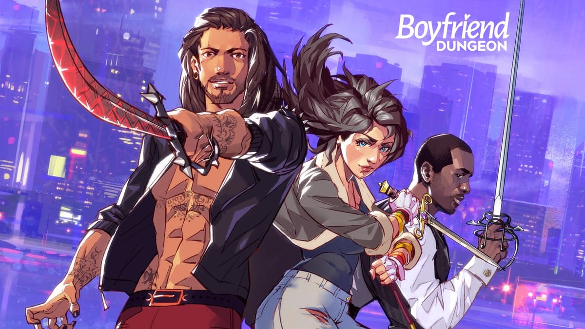 Hack & Slash & Romance your weapons in Boyfriend Dungeon