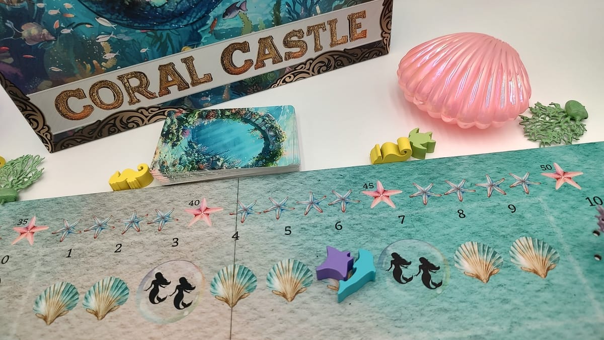 Coral Castle preview – Draft a fish, play a mermaid