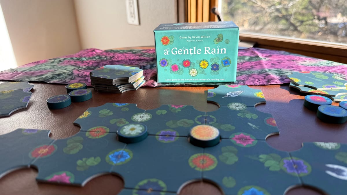 A Gentle Rain review— Peaceful breaths and pretty flowers