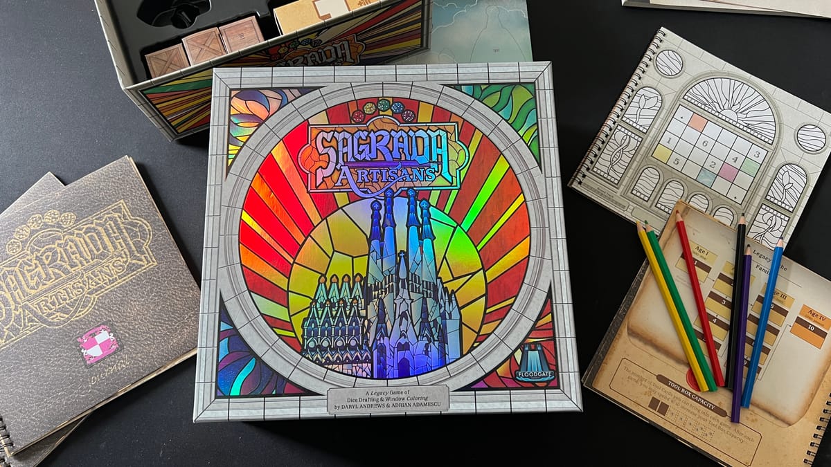 Sagrada Artisans review ⏤ Colorful, complicated, legacy