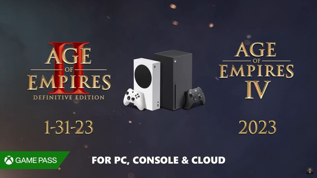 Age of Empires II: Definitive Edition and Age of Empires IV are heading to Xbox in 2023