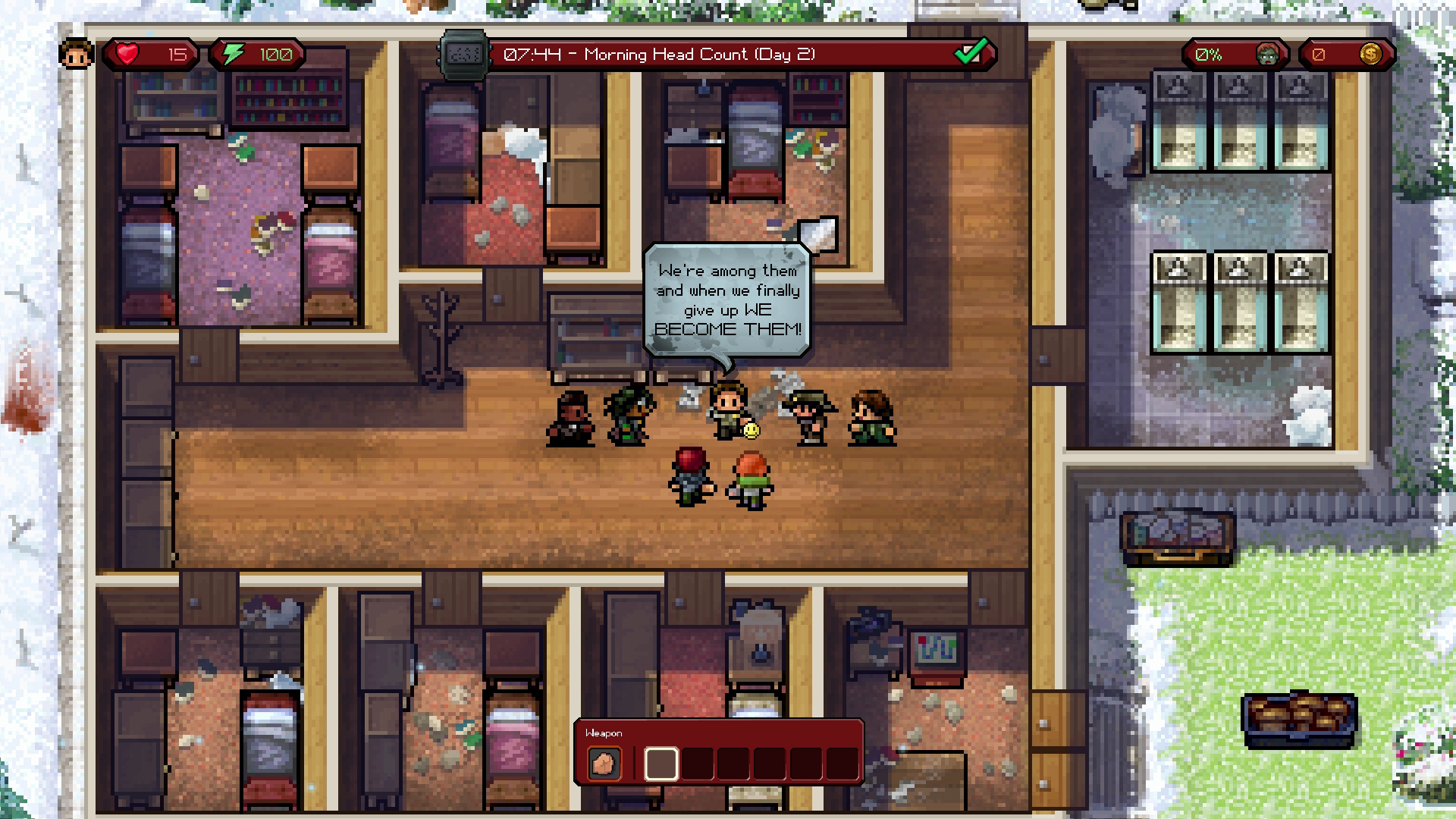 Stay away, Coral! – The Escapists: The Walking Dead review