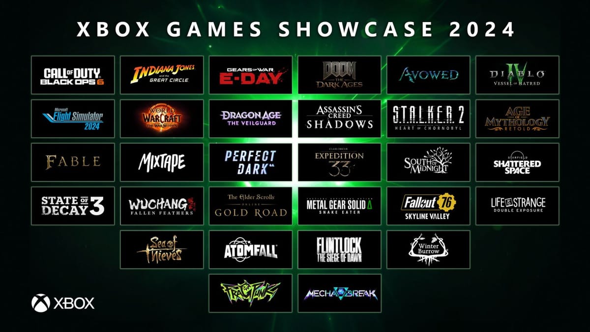 Roundup: Everything we saw at the Xbox Games Showcase 2024