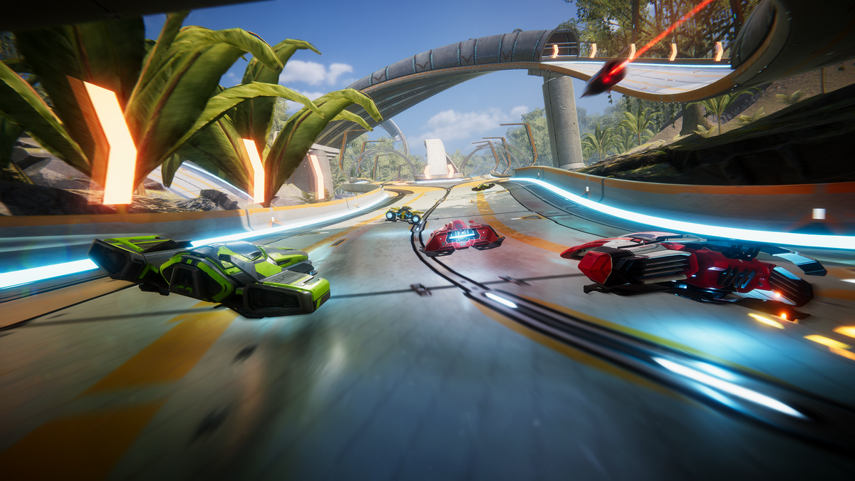 Speed limits are a thing of the past as Antigraviator heads to Xbox One today