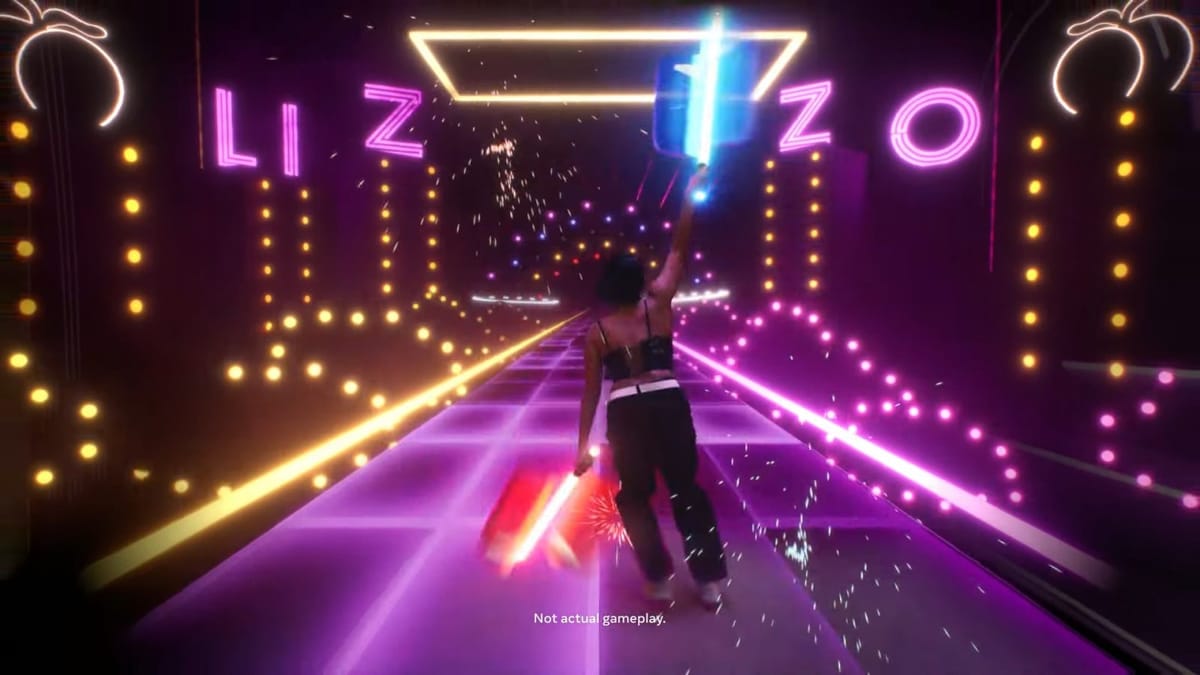 The next Beat Saber DLC track pack releases today, a nine song Lizzo music pack