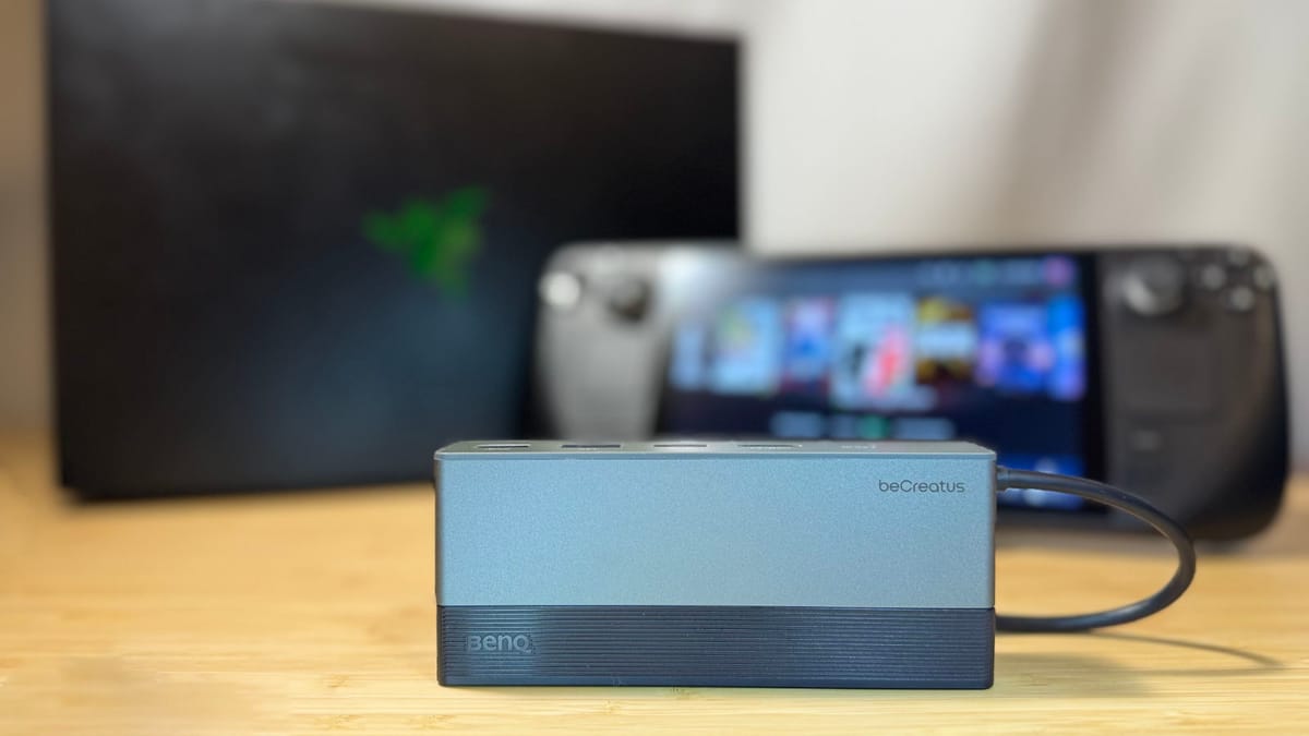 BenQ beCreatus GR10 review — Business in the front, party just beneath the surface