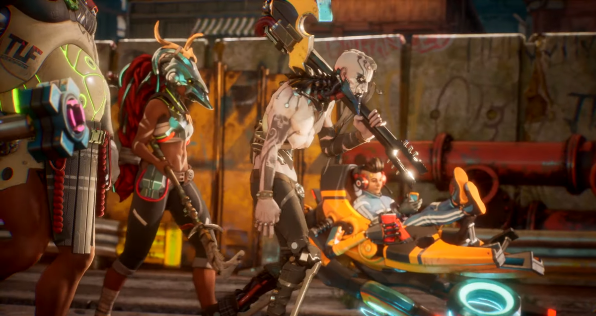 Squad up and spill some blood with the announcement trailer for Bleeding Edge