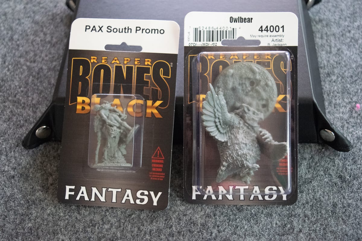 A better bone to pick — Reaper Bones Black impressions